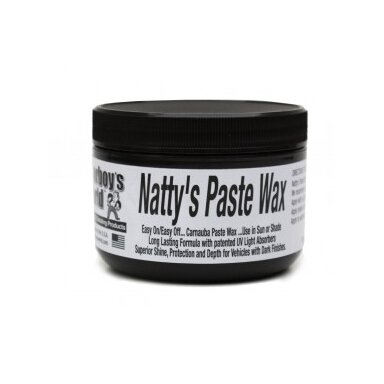 Poorboy's World Natty's Carnauba Paste Wax Black Poorboy's World Natty's Carnauba Paste Wax Black