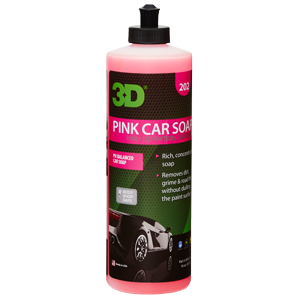 3D Pink Car Soap šampūnas