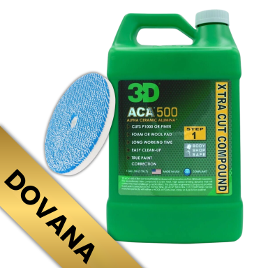 3D ACA X-tra Cut Compound 3.78L korekcijos pasta + DOVANA 3D ACA X-tra Cut Compound 3.78L korekcijos pasta + DOVANA