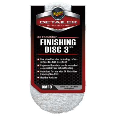 Meguiar's DA Microfibre Finishing Disc 3" mikropluošto padas Meguiar's DA Microfibre Finishing Disc 3" mikropluošto padas