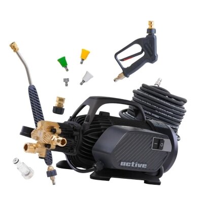Active™ 2.3 Pressure Washer Standard PRO Kit aukšto slėgio plovyklės komplektas Active™ 2.3 Pressure Washer Standard PRO Kit aukšto slėgio plovyklės komplektas
