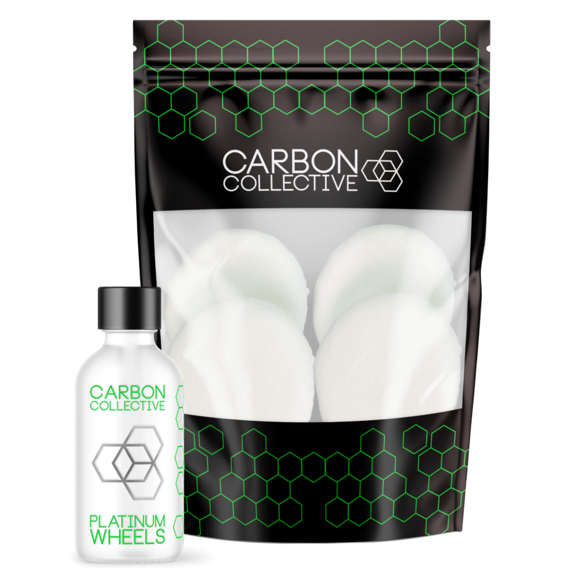 Carbon Collective Platinum Glass danga stiklui