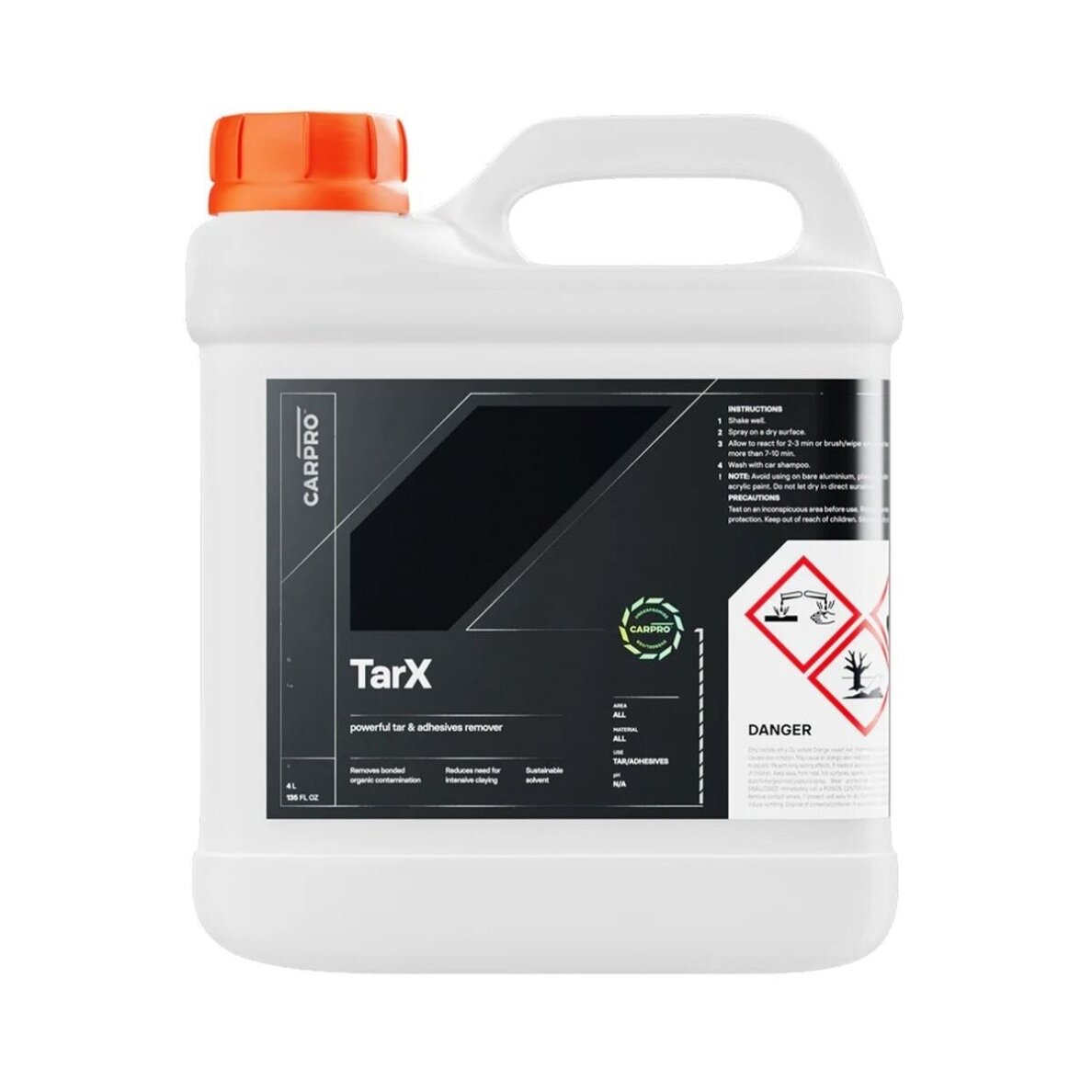CarPro TarX 4000ml smalų ir klijų valiklis CarPro TarX 4000ml smalų ir klijų valiklis