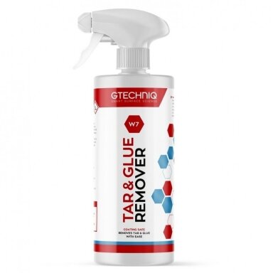 Gtechniq W7 Tar & Glue Remover 500ml smalų ir klijų valiklis Gtechniq W7 Tar & Glue Remover 500ml smalų ir klijų valiklis