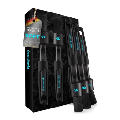 Chemicalworkz Soft Detailing Brush Set šepetėlių rinkinys