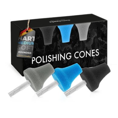 Chemicalworkz Rounded Polishing Cones Set poliravimo kūgių komplektas