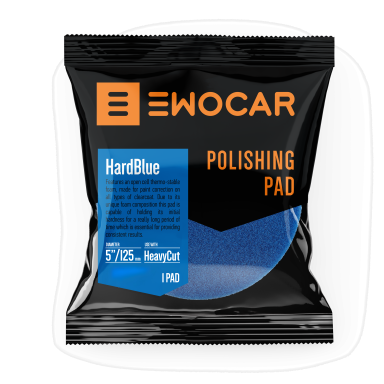 Ewocar HardBlue kietas padas poliravimui Ewocar HardBlue kietas padas poliravimui
