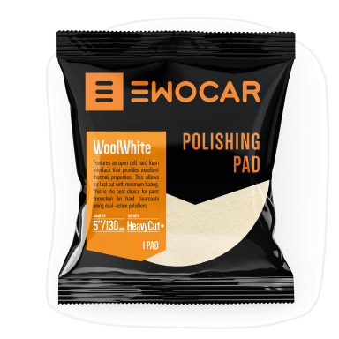 Ewocar WoolWhite avikailio padas korekcijai Ewocar WoolWhite avikailio padas korekcijai