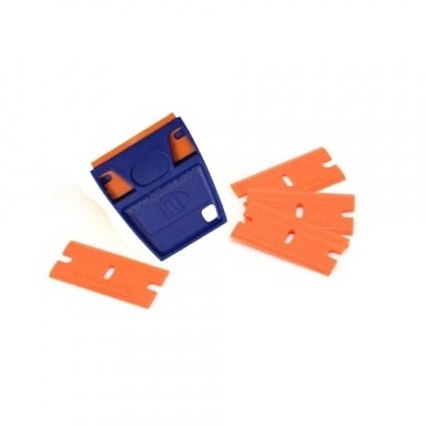 Ez Grip Plastic Razor Blade ašmenys lipdukams Ez Grip Plastic Razor Blade ašmenys lipdukams