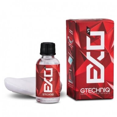 Gtechniq EXOv5 hidrofobinė danga Gtechniq EXOv5 hidrofobinė danga