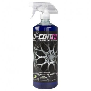 D-Con Wheel Cleaner De-Ironizer 1000ml ratlankių valiklis