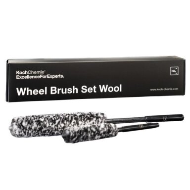 Koch Chemie Wheel Brush Set Wool vilnos šepečių rinkinys