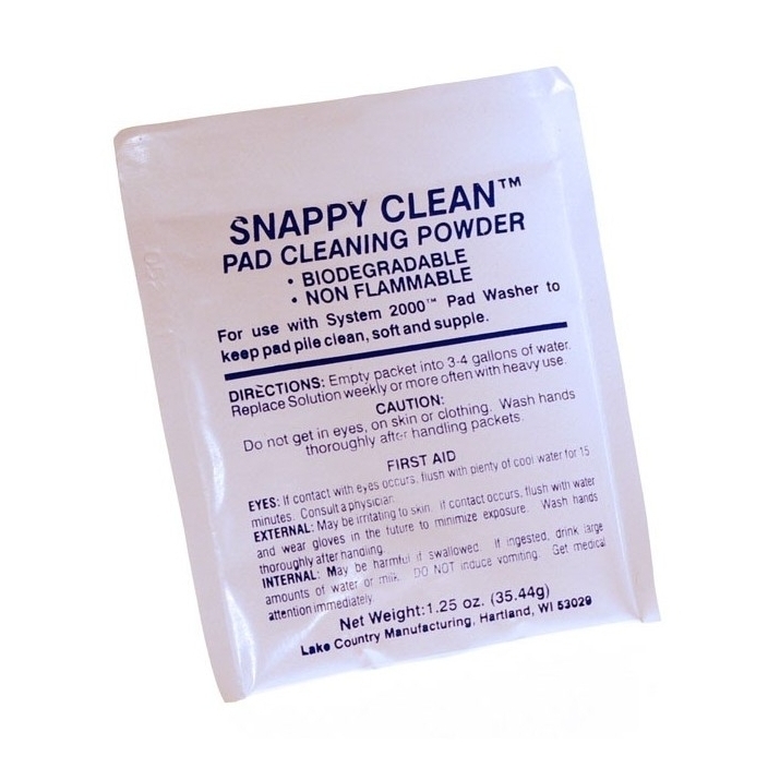Lake Country Snappy Clean poliravimų padų valymo milteliai