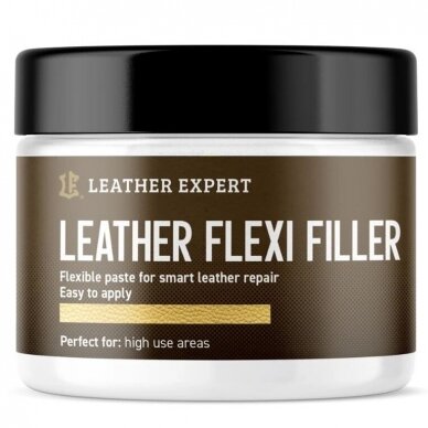 Leather Expert Leather Filler White lankstus odos glaistas