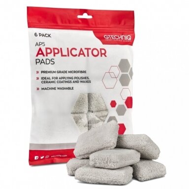 Gtechnic AP5 Microfiber Applicator Pads x6 Gtechnic AP5 Microfiber Applicator Pads x6