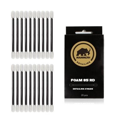 Mammoth Foam 85RD Detailing Swabs kėmpinėlės Mammoth Foam 85RD Detailing Swabs kėmpinėlės
