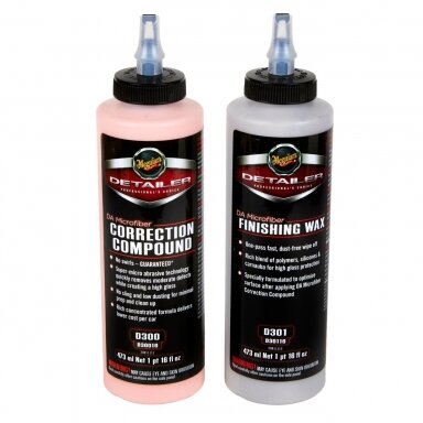 Meguiar's DA Microfiber Set poliravimo rinkinys Meguiar's DA Microfiber Set poliravimo rinkinys