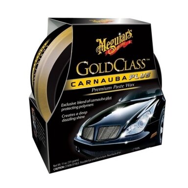 Meguiar's Gold Class Carnauba Plus kietas karnaubos vaškas Meguiar's Gold Class Carnauba Plus kietas karnaubos vaškas