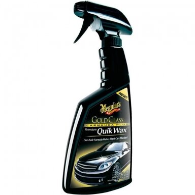 Meguiar's Gold Class Carnauba Plus Premium Quik Wax purškiamas vaškas Meguiar's Gold Class Carnauba Plus Premium Quik Wax purškiamas vaškas