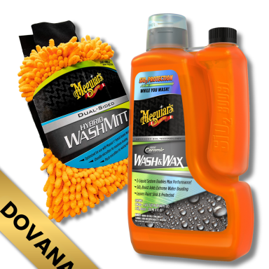 Meguiar's Hybrid Ceramic Wash & Wax šampūnas + DOVANA Meguiar's Hybrid Ceramic Wash & Wax šampūnas + DOVANA