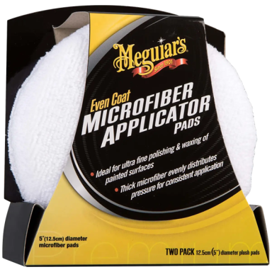 Meguiar's Even-Coat Applicator Pad mikropluošto aplikatoriai Meguiar's Even-Coat Applicator Pad mikropluošto aplikatoriai