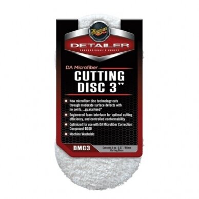 Meguiar's DA Microfibre Cutting Disc 3"