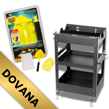 Poka Premium Detailing Tray PRO vėžimėlis + DOVANA Poka Premium Detailing Tray PRO vėžimėlis + DOVANA