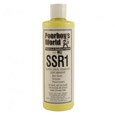 Poorboy's World SSR1 473ml užbaigimo pasta Poorboy's World SSR1 473ml užbaigimo pasta