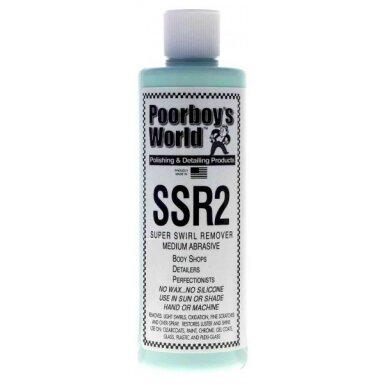 Poorboy's World SSR2 473ml poliravimo pasta Poorboy's World SSR2 473ml poliravimo pasta