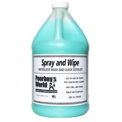 Poorboy's World Spray & Wipe Waterless Wash 3,8L