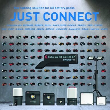 Scangrip Connector adapteris