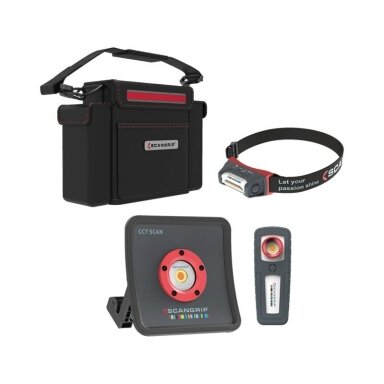 Scangrip Detailing Kit Essential LED žibintų komplektas