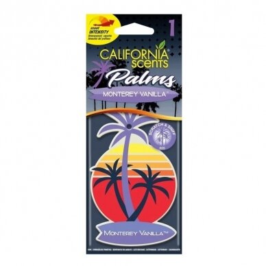 California Scents Hang Out Palms pakabinami gaivikliai 1