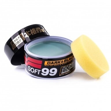 Soft99 Dark & Black Soft Wax Carnauba vaškas Soft99 Dark & Black Soft Wax Carnauba vaškas