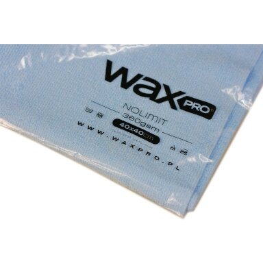 Wax Pro NoLimit Blue mikropluošto šluostė Wax Pro NoLimit Blue mikropluošto šluostė