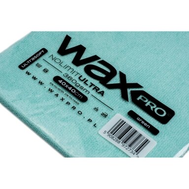 Wax Pro NoLimit Ultra mikropluošto šluostė Wax Pro NoLimit Ultra mikropluošto šluostė